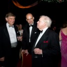  Artistic Director for Choral Activities Joseph Flummerfelt and Music Director of Opera & Orchestra Emmanuel Villaume greet retiring Artistic Director for Chamber Music Charles Wadsworth