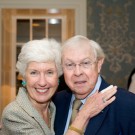 Mary Ellen Way and Charles Wadsworth, retiring Artistic Director for Chamber Music